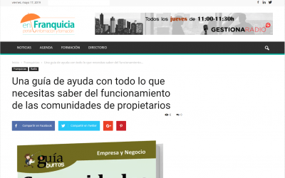 Enfranquicia, el portal de formación e información, habla del GuíaBurros: Comunidades de vecinos